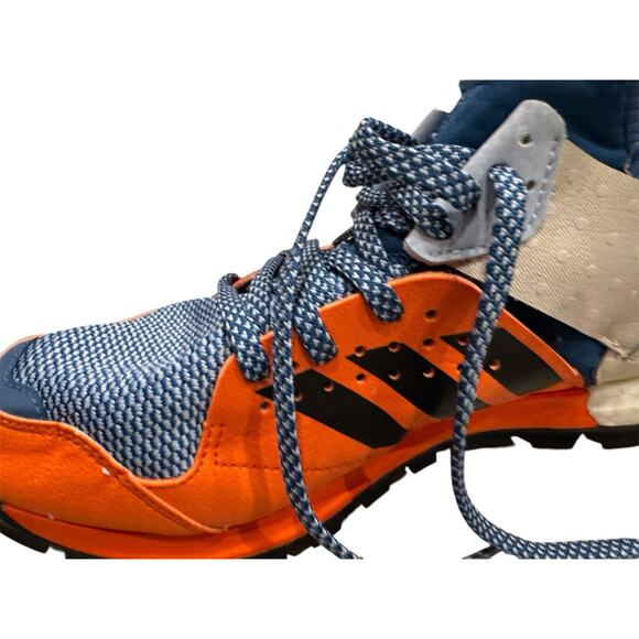 Adidas Response Trail Boost Mens BB1657 Orange Blue Sneakers Shoes Size 7.5 main image 6